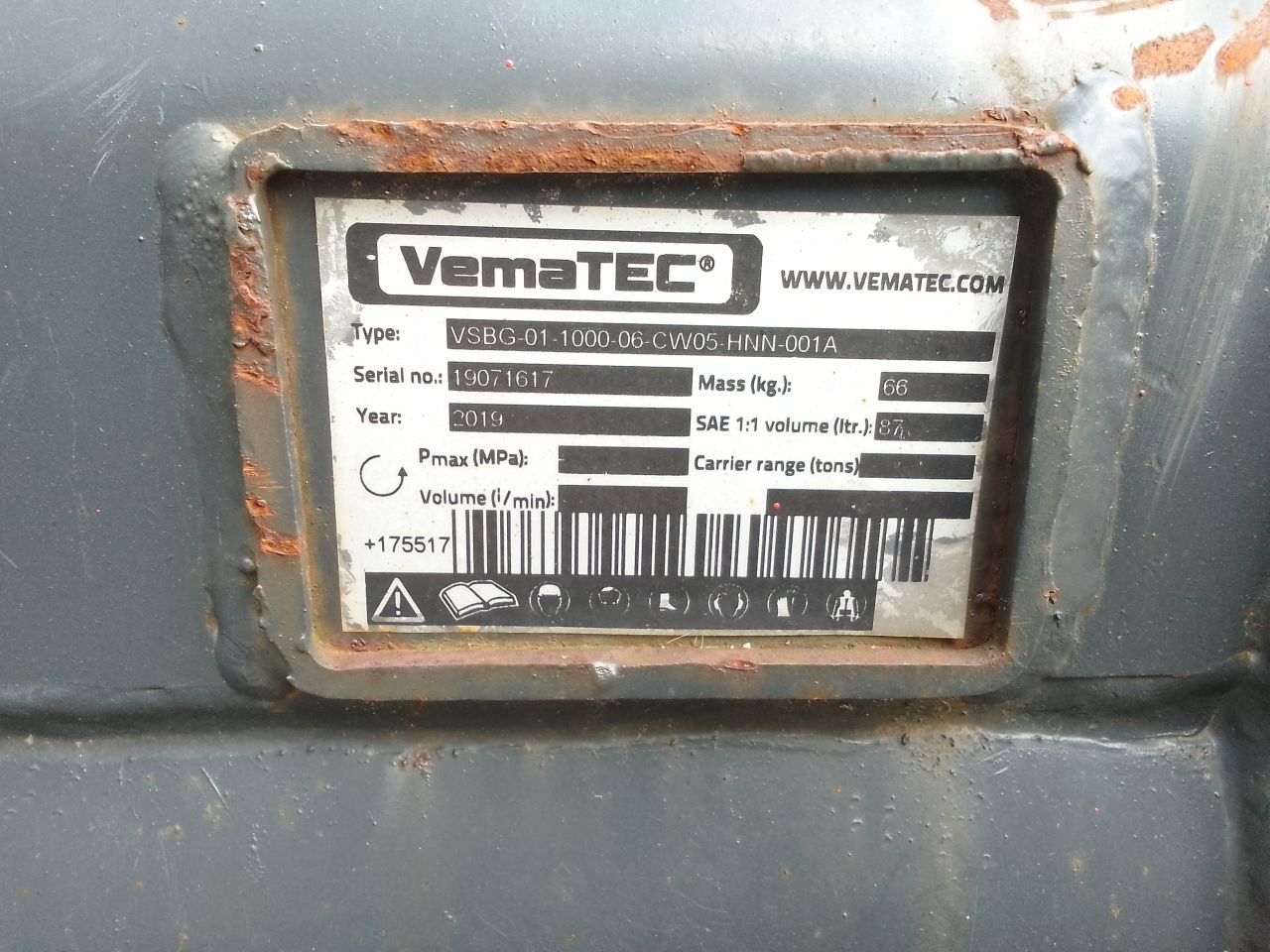 Kraan bakken CW05