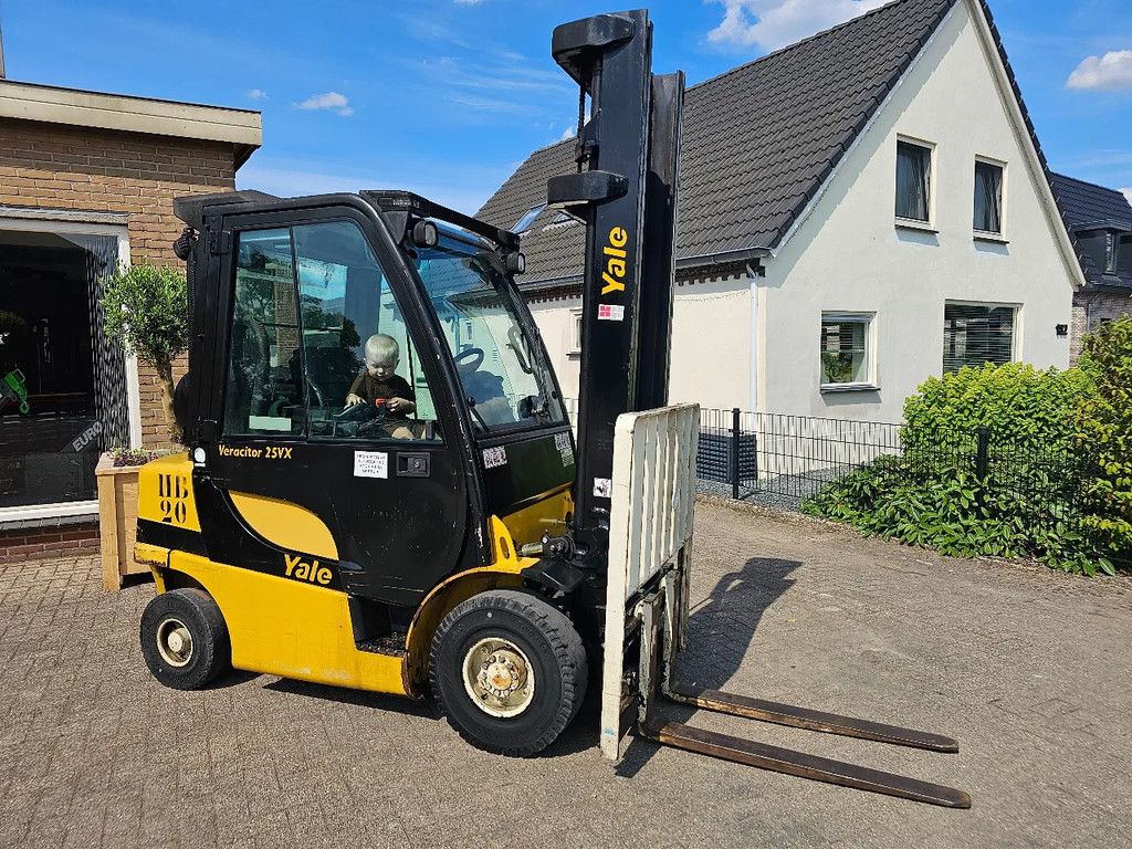 Jungheinrich 2.5 ton lpg 2015 4800 uur heftruck