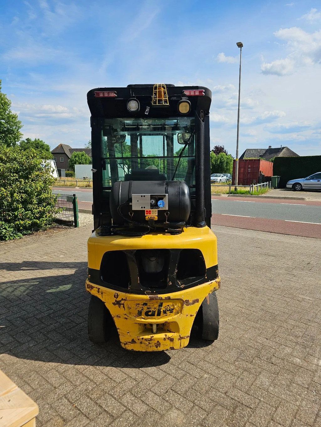 Jungheinrich 2.5 ton lpg 2015 4800 uur heftruck