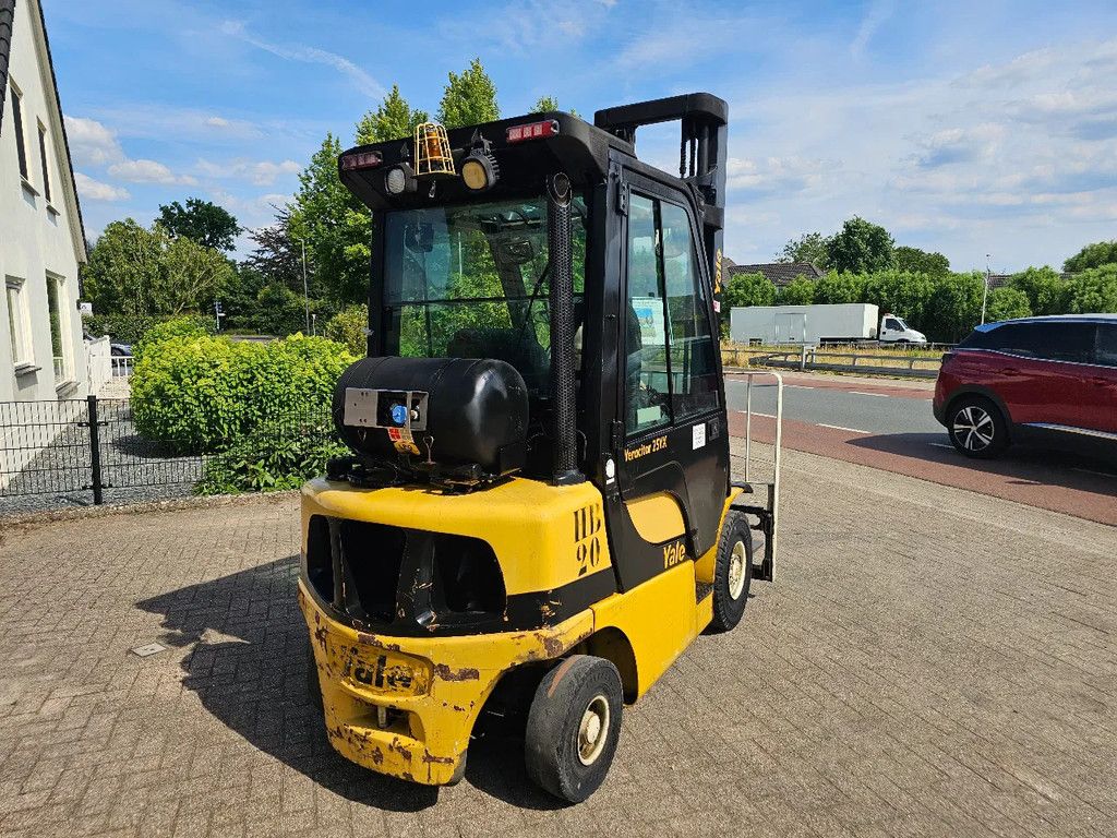 Jungheinrich 2.5 ton lpg 2015 4800 uur heftruck