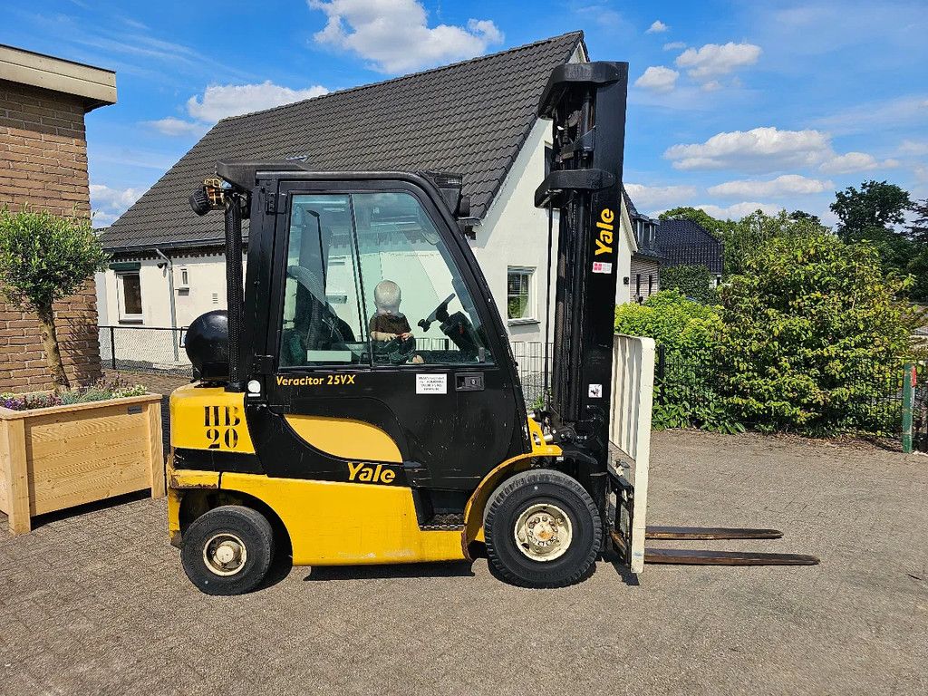 Jungheinrich 2.5 ton lpg 2015 4800 uur heftruck