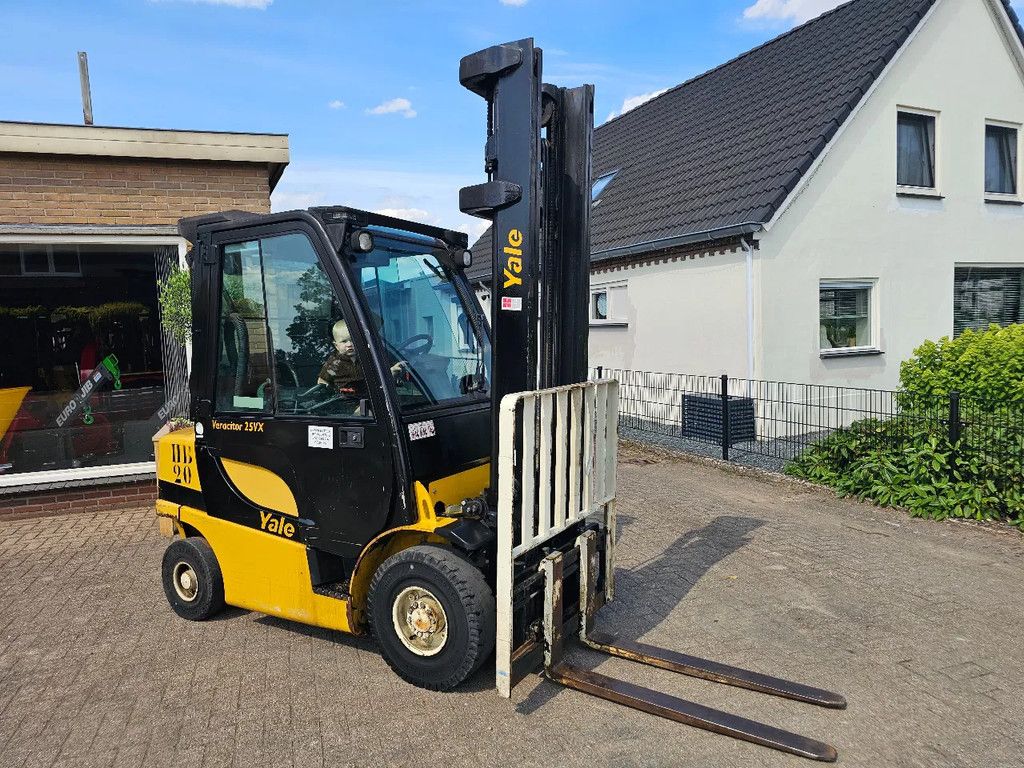 Jungheinrich 2.5 ton lpg 2015 4800 uur heftruck