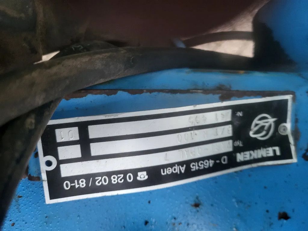 Lemken Vari-opal 7
