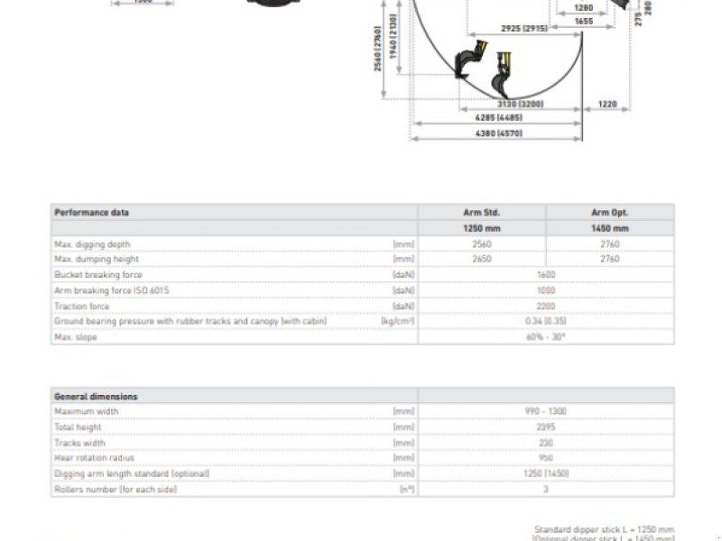 New Holland E22D CAB AG