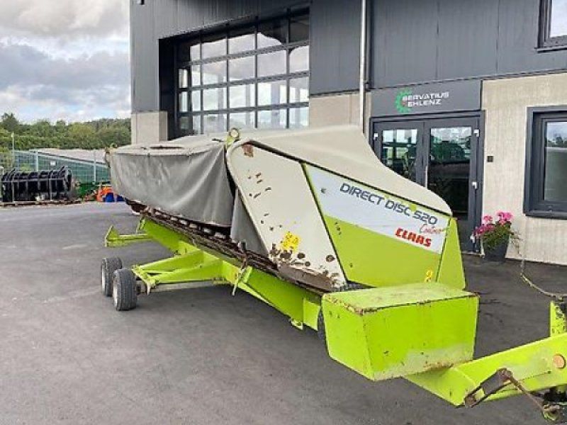 Claas Direct Disc 520 Contour mit Transportwagen