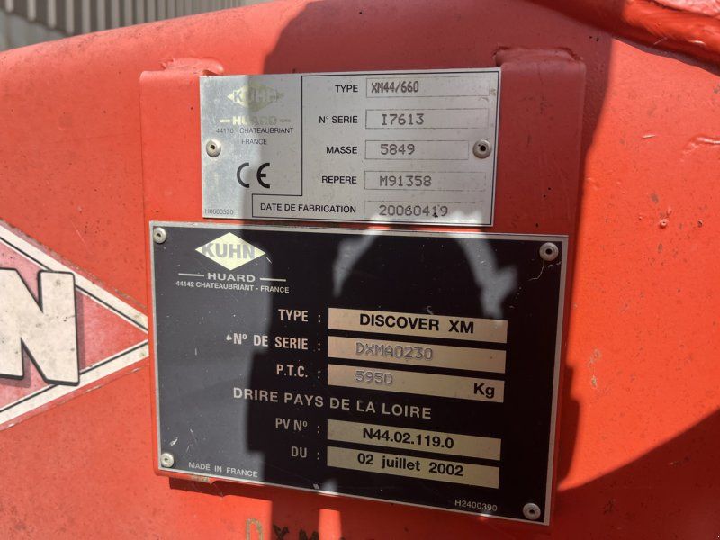 Kuhn Discover xm44/660