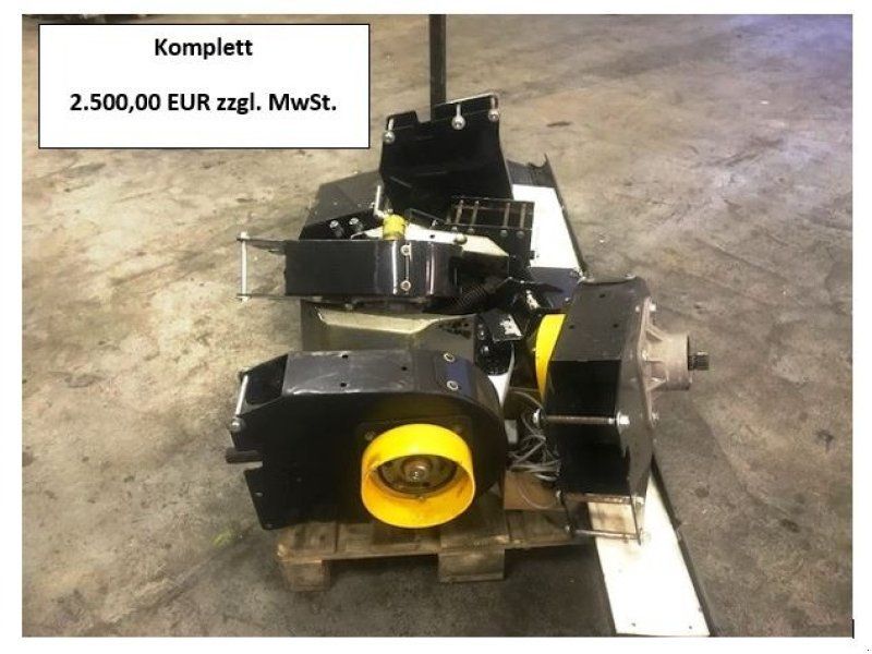 Geringhoff AutoContour Einheit, Anbaue, Getriebe