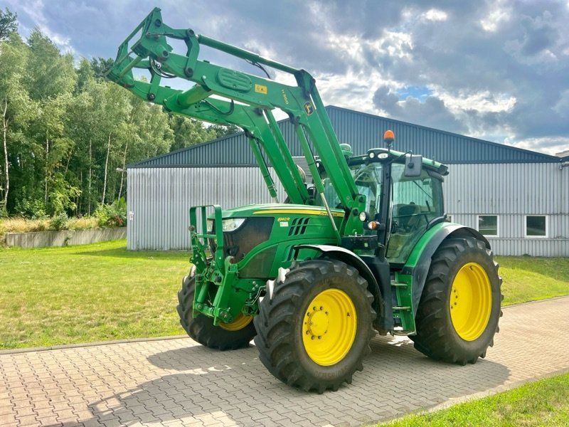 John Deere 6140R mit Frontlader  H360