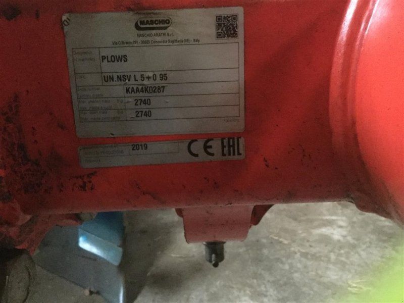 Maschio Unico L 5+ 5 furet vendeplov m hyd stenudløser