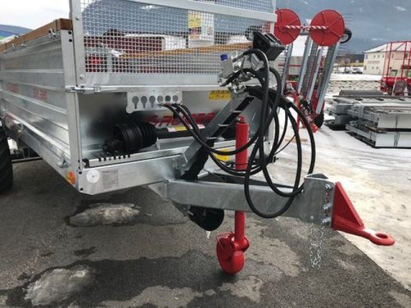 Gruber Stall-, Bergmiststreuer SM380T Tieflader