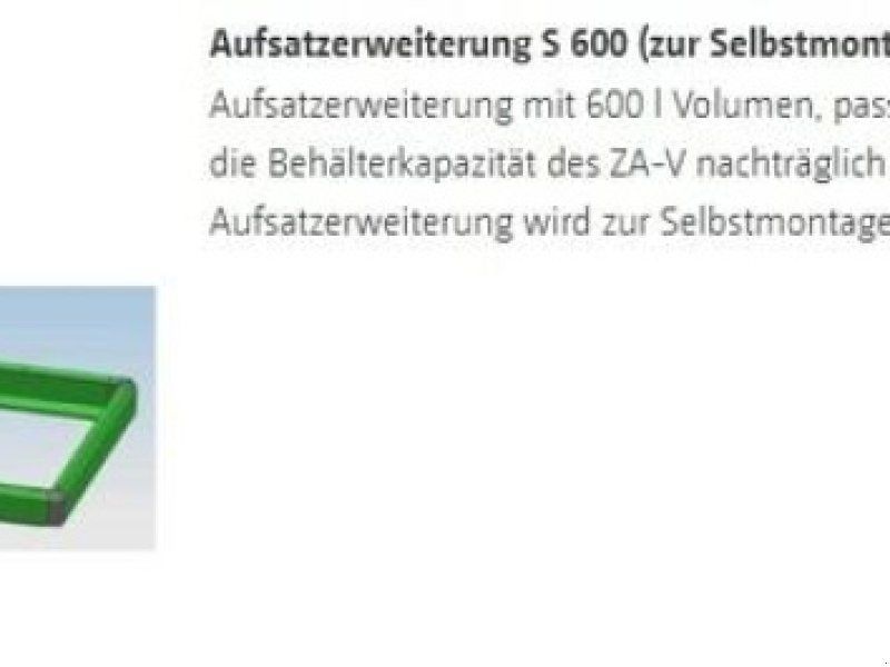 Amazone BEHÄLTERAUFSATZ