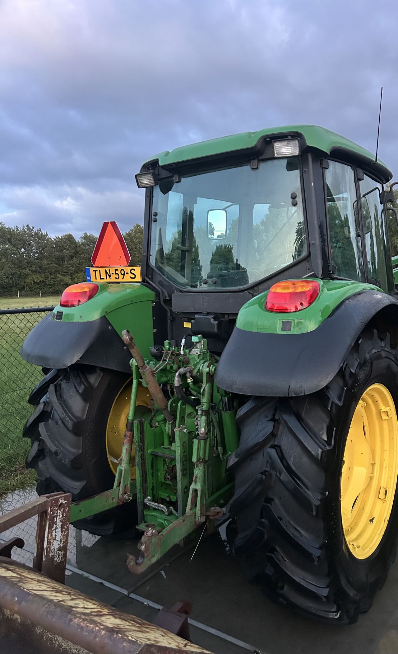 John deere 6020 met voorlader