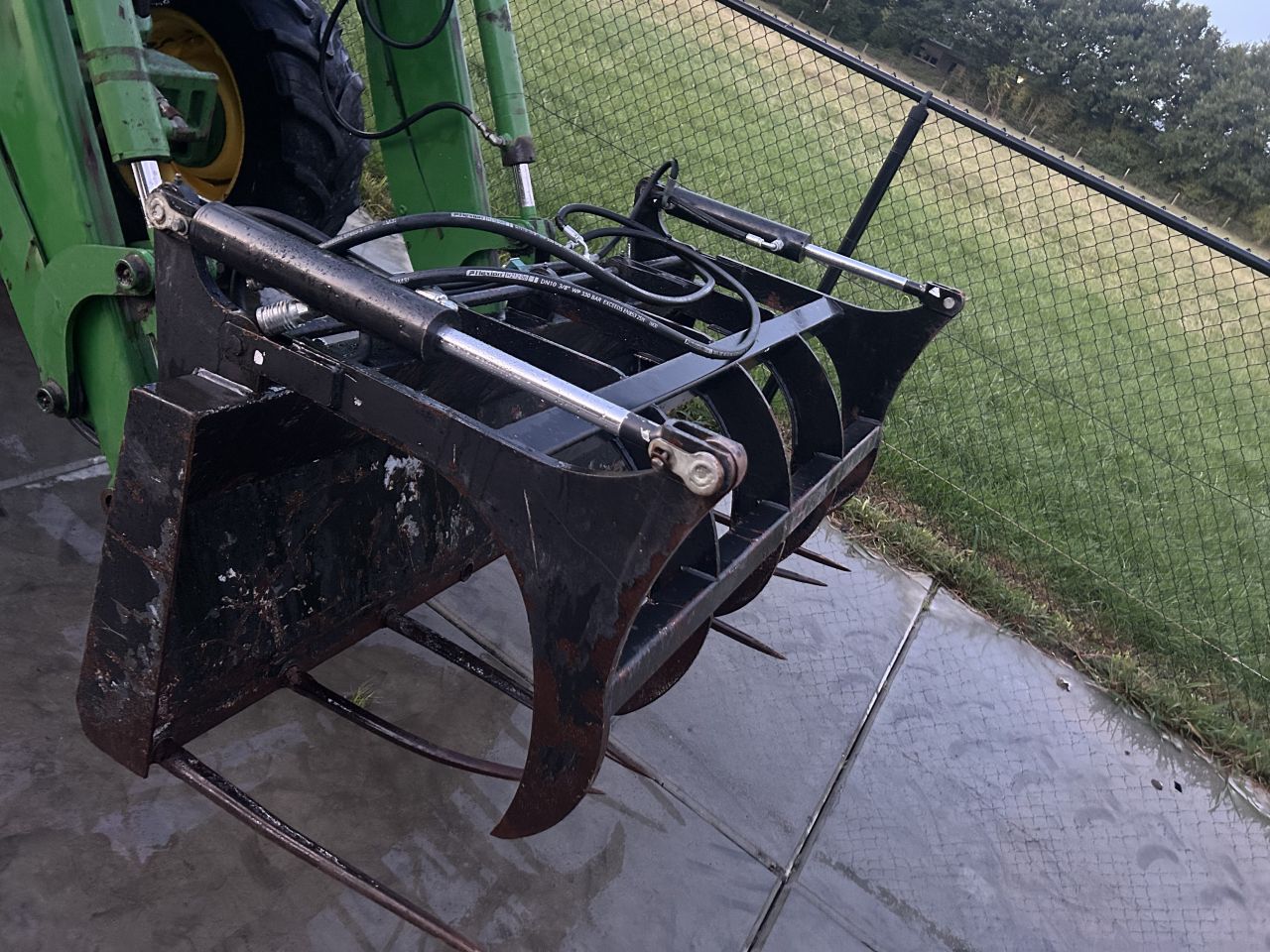 John deere 6020 met voorlader