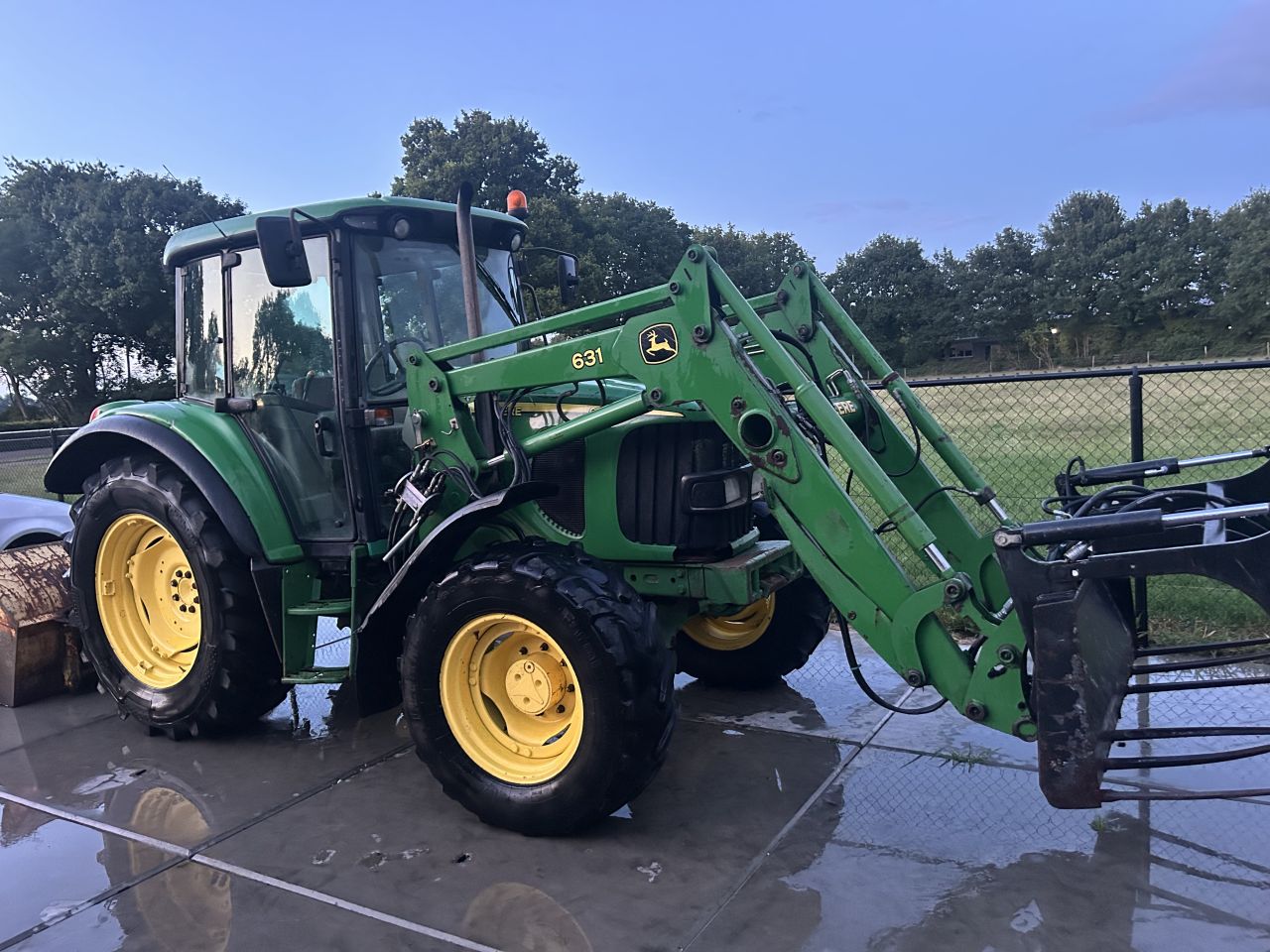 John deere 6020 met voorlader