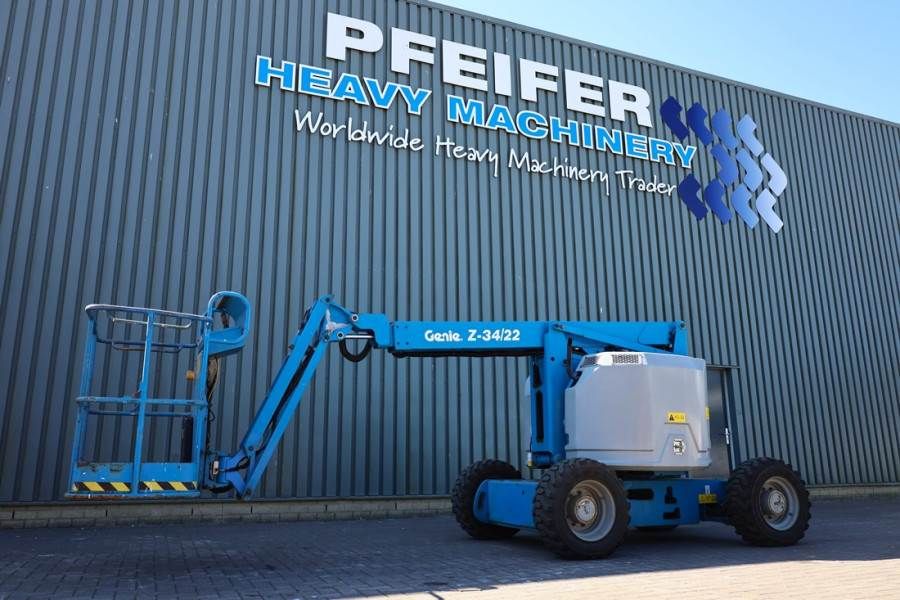 Genie Z34/22 Diesel, 4x4 Drive, 12.6m Working Height, 6.