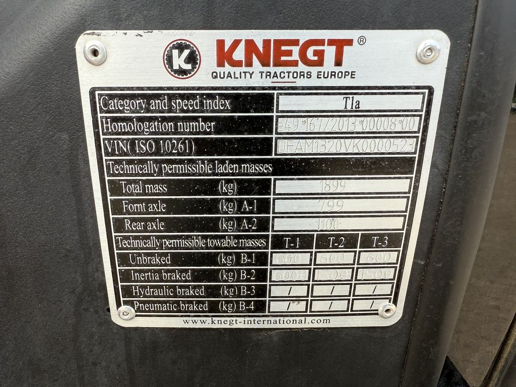 Knegt 304 G2 minitractor 4WD 30 PK bj 2020