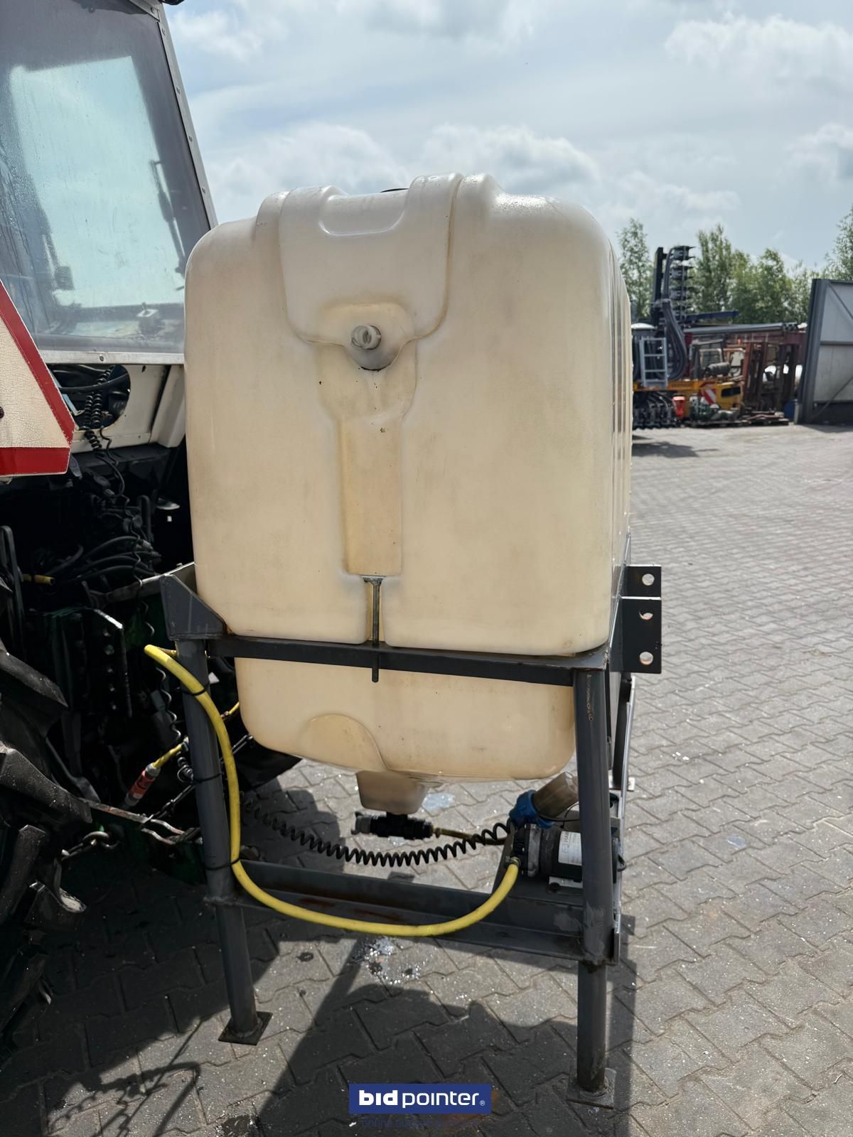 Ford 6610 met rolbezem