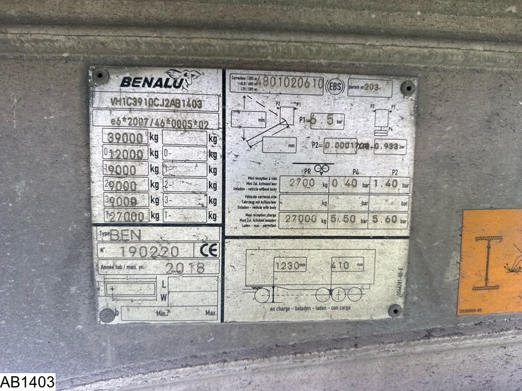 Benalu kipper 34 M3