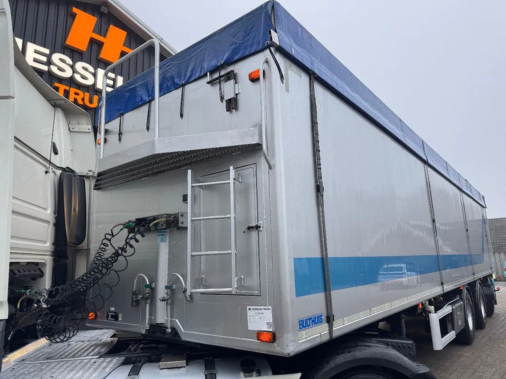Bulthuis 70m3 Stuuras/Lenkachse Cargo Floor 2 jaar oud! NIEUWE APK