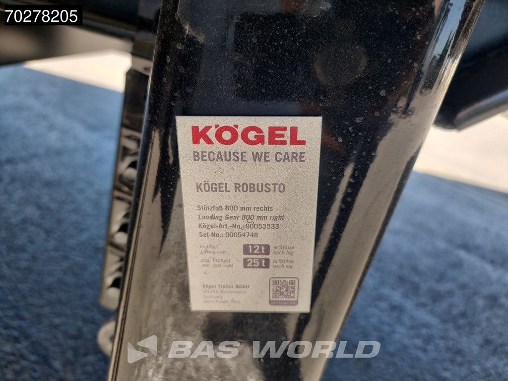 Kögel S24-1 NEW Liftachse Bordwände