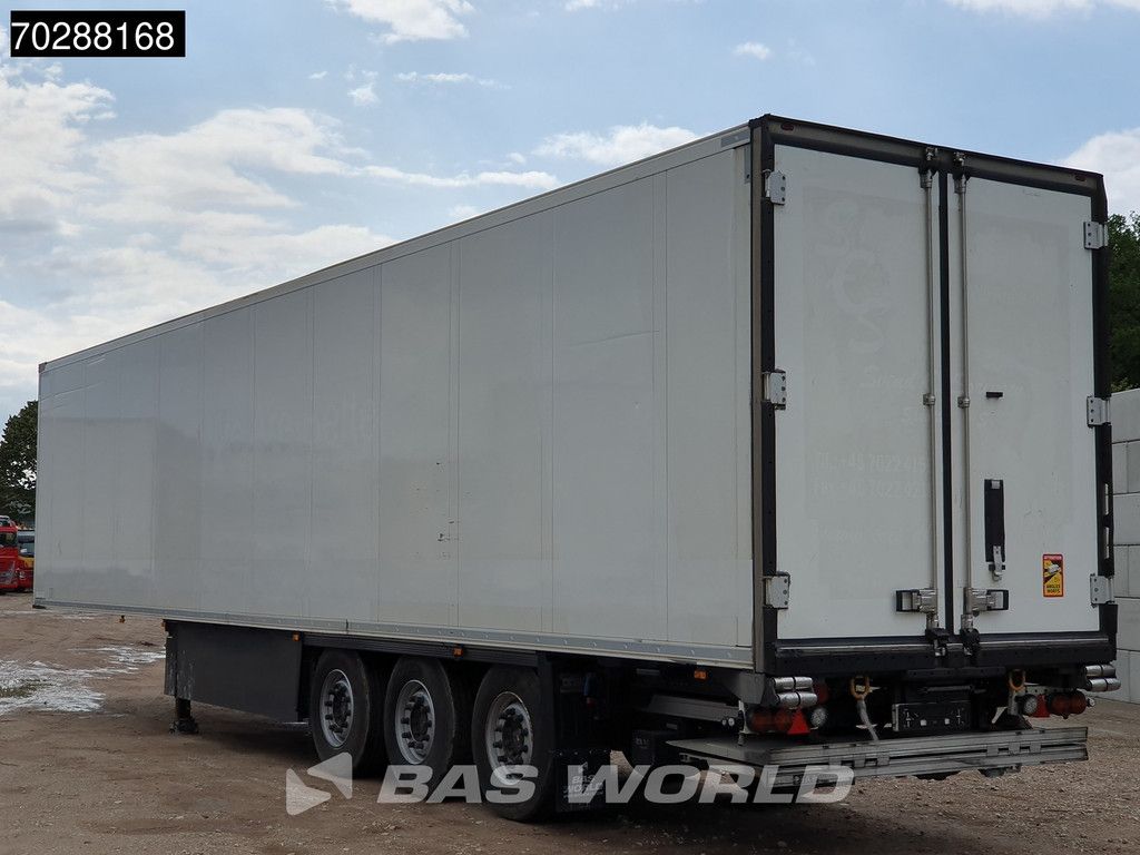 Schmitz Carrier 3 assen Doppelverdampfer Tailgate Palettenkasten Blumenbreit LBW ATP-FRC 89m3