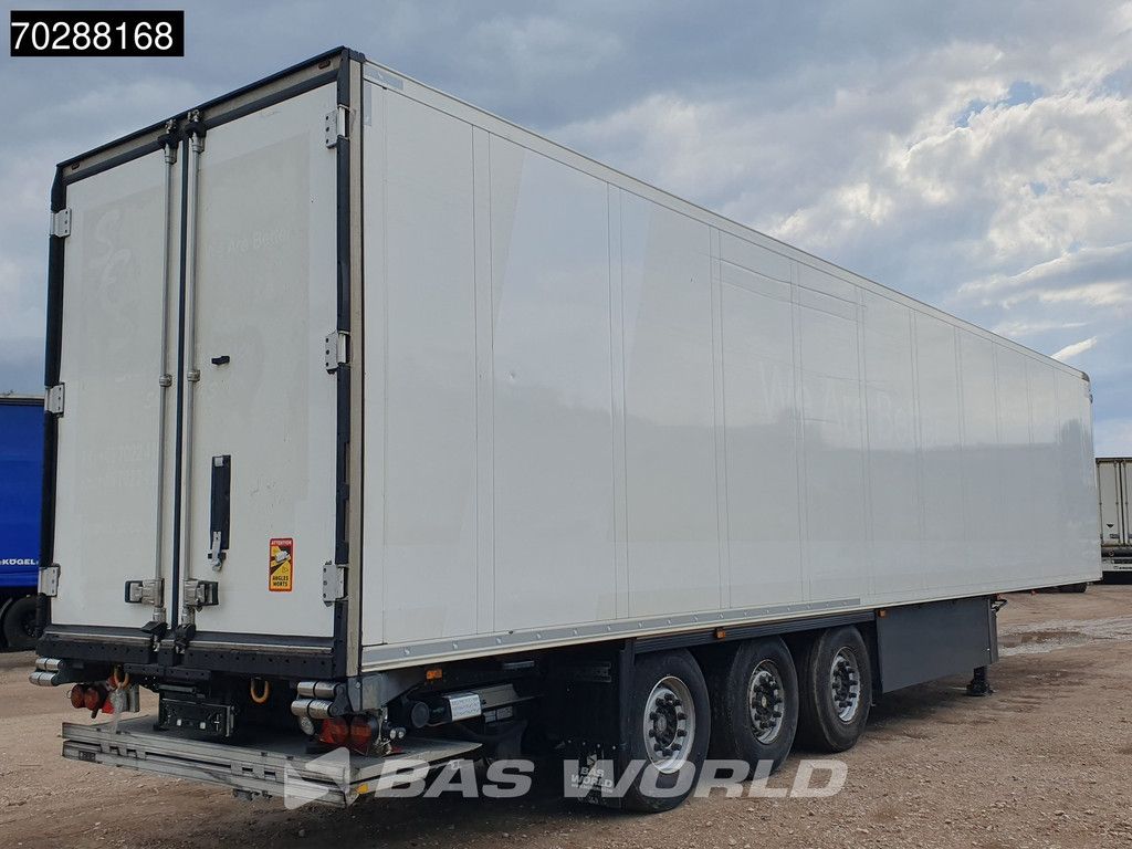 Schmitz Carrier 3 assen Doppelverdampfer Tailgate Palettenkasten Blumenbreit LBW ATP-FRC 89m3
