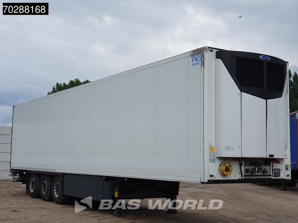 Schmitz Carrier 3 assen Doppelverdampfer Tailgate Palettenkasten Blumenbreit LBW ATP-FRC 89m3