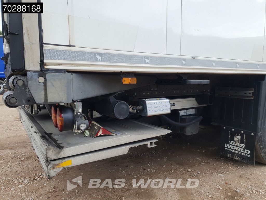 Schmitz Carrier 3 assen Doppelverdampfer Tailgate Palettenkasten Blumenbreit LBW ATP-FRC 89m3