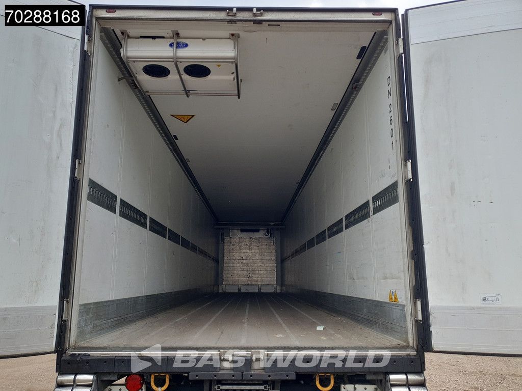 Schmitz Carrier 3 assen Doppelverdampfer Tailgate Palettenkasten Blumenbreit LBW ATP-FRC 89m3