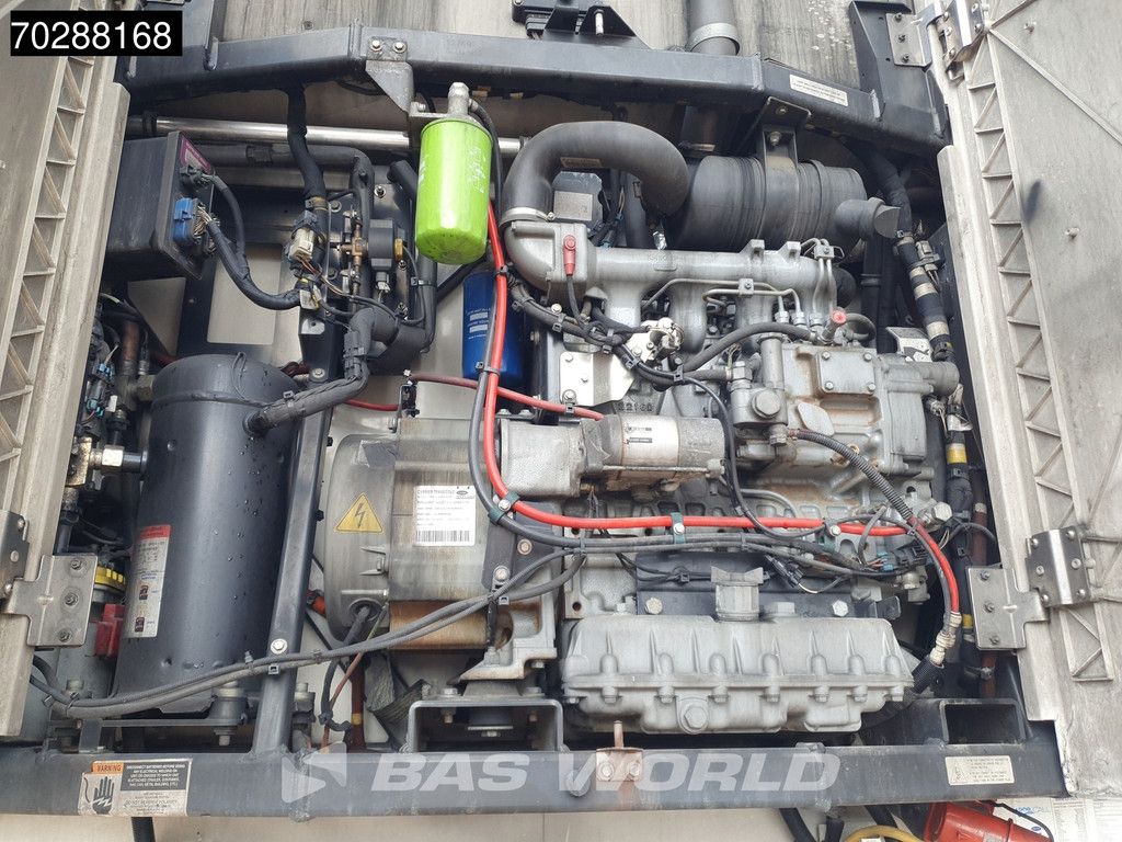 Schmitz Carrier 3 assen Doppelverdampfer Tailgate Palettenkasten Blumenbreit LBW ATP-FRC 89m3