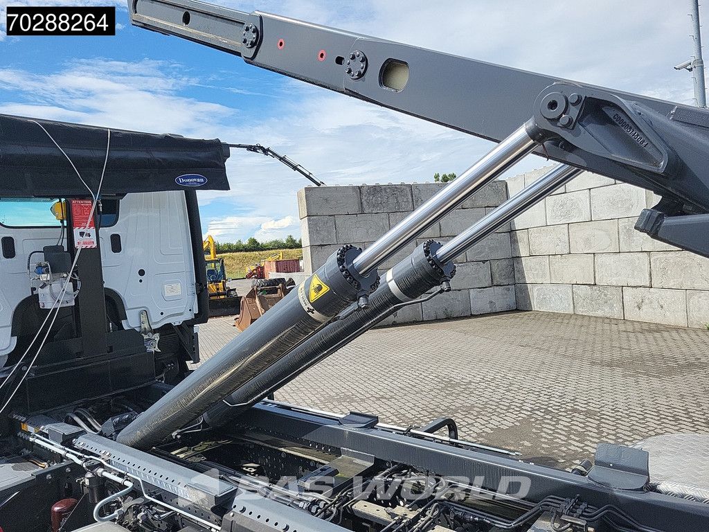Mercedes Actros 2745 6X2 NEW! Meiller RS21-70 Hooklift Retarder Lift+Steering Axle PPC Navi