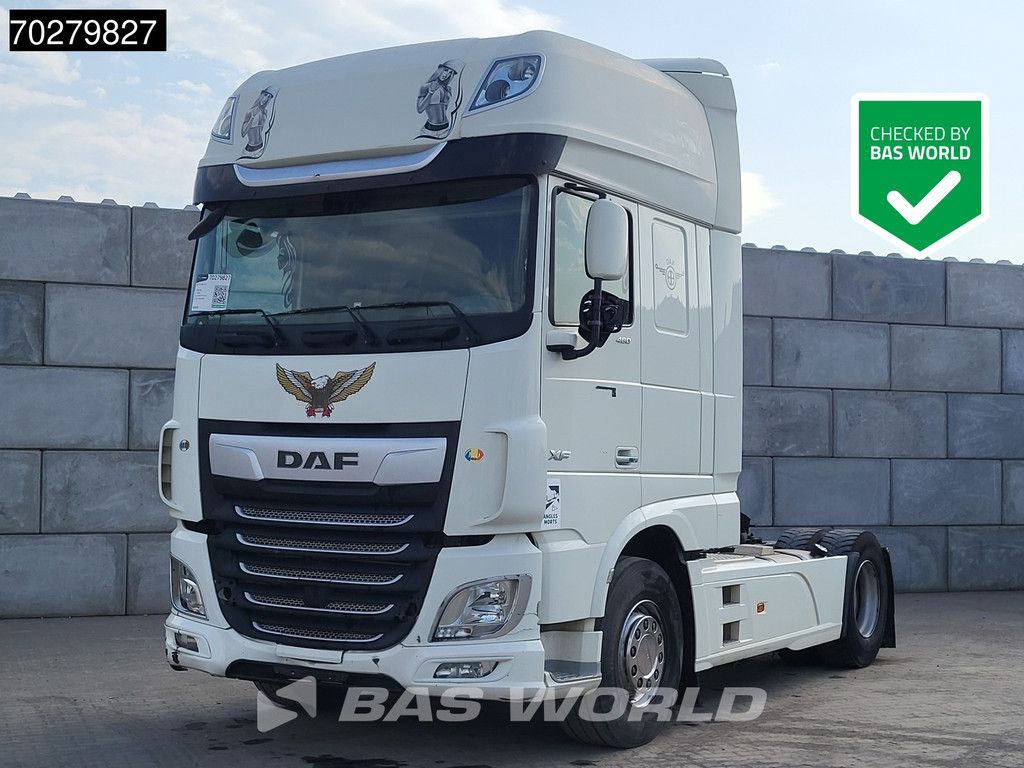 DAF XF 480 4X2 NO DOCS! BROKEN ENGINE/GEARBOX, DAMAGED SSC 2x Tanks