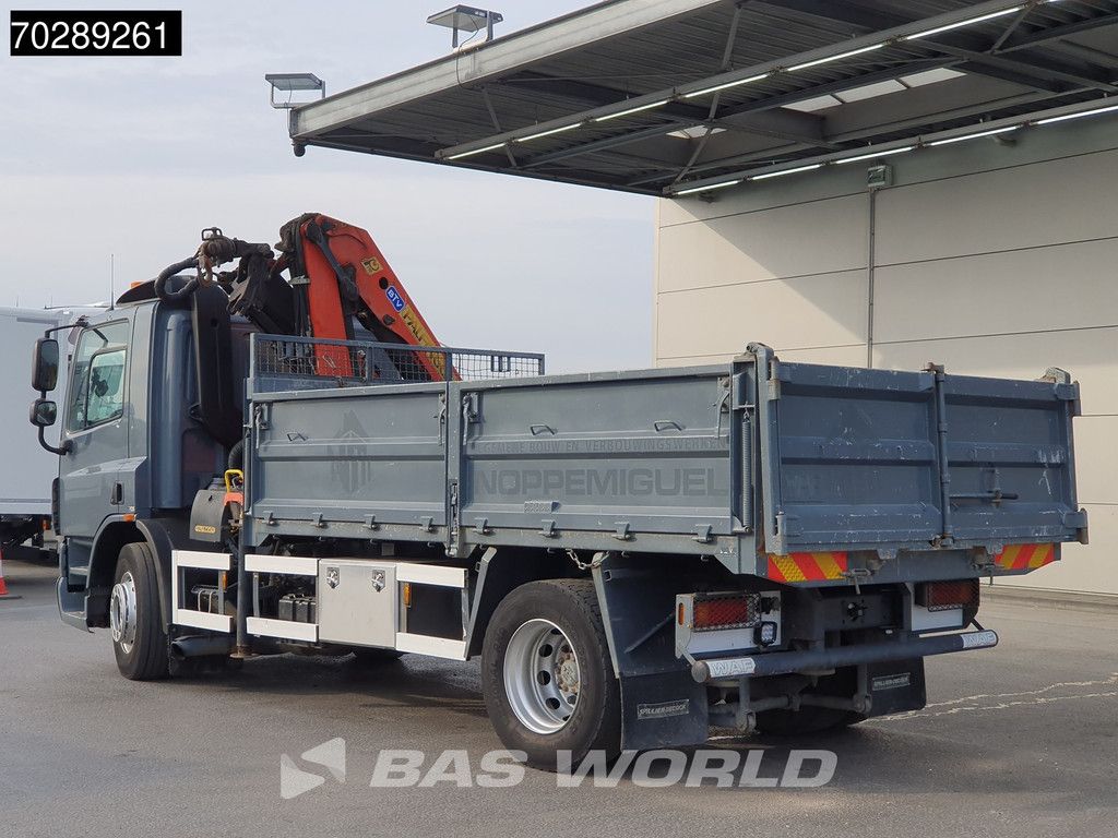 DAF FA75 CF75.250 4X2 Palfinger PK11000 Crane 8m3 tipper Manual Euro 4