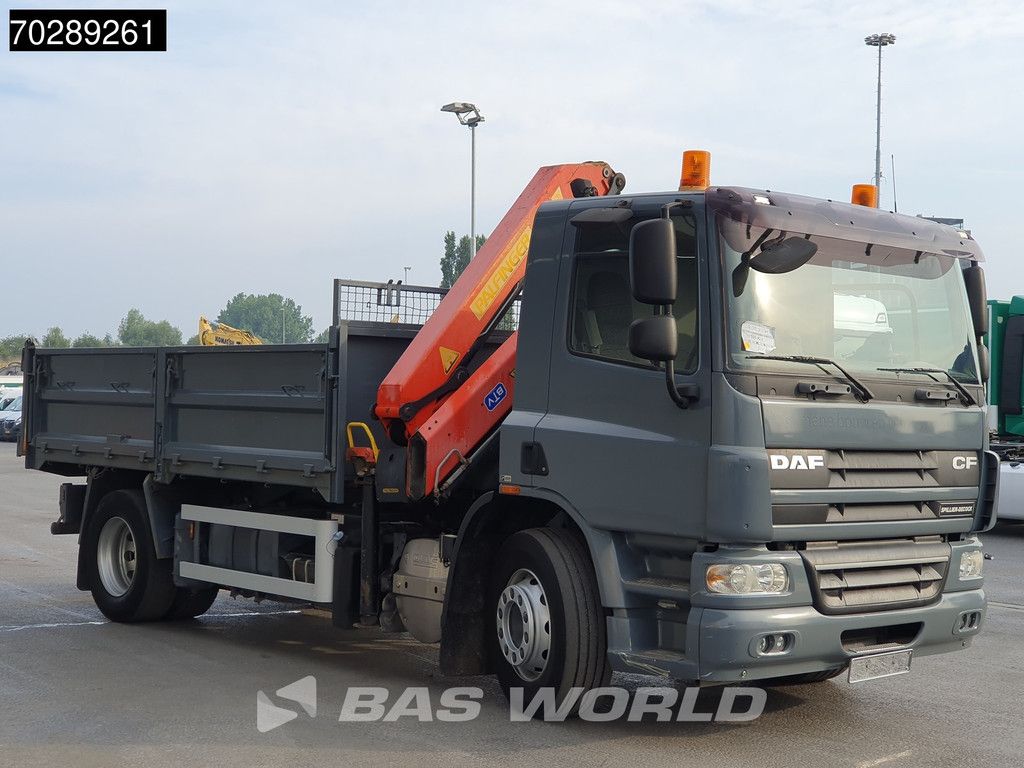 DAF FA75 CF75.250 4X2 Palfinger PK11000 Crane 8m3 tipper Manual Euro 4