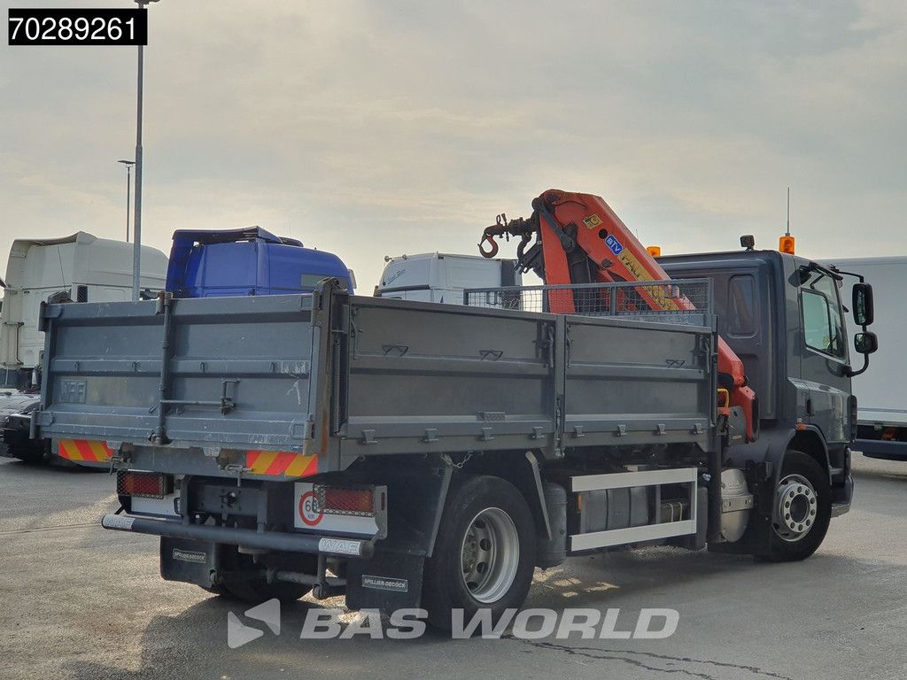 DAF FA75 CF75.250 4X2 Palfinger PK11000 Crane 8m3 tipper Manual Euro 4