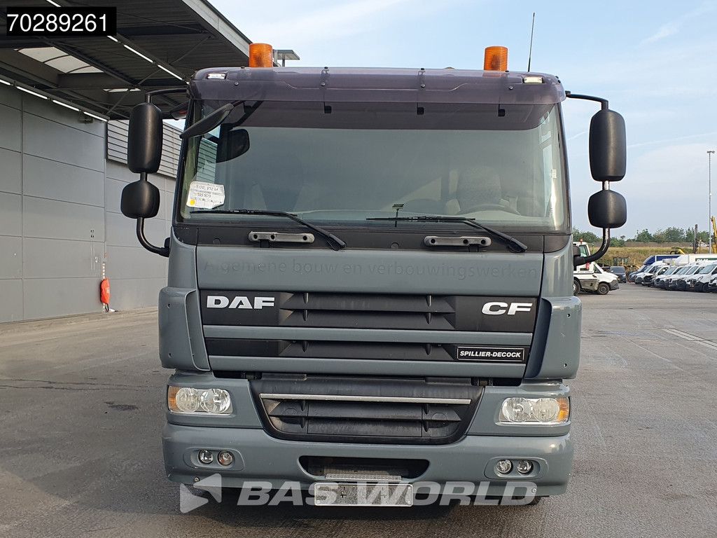 DAF FA75 CF75.250 4X2 Palfinger PK11000 Crane 8m3 tipper Manual Euro 4