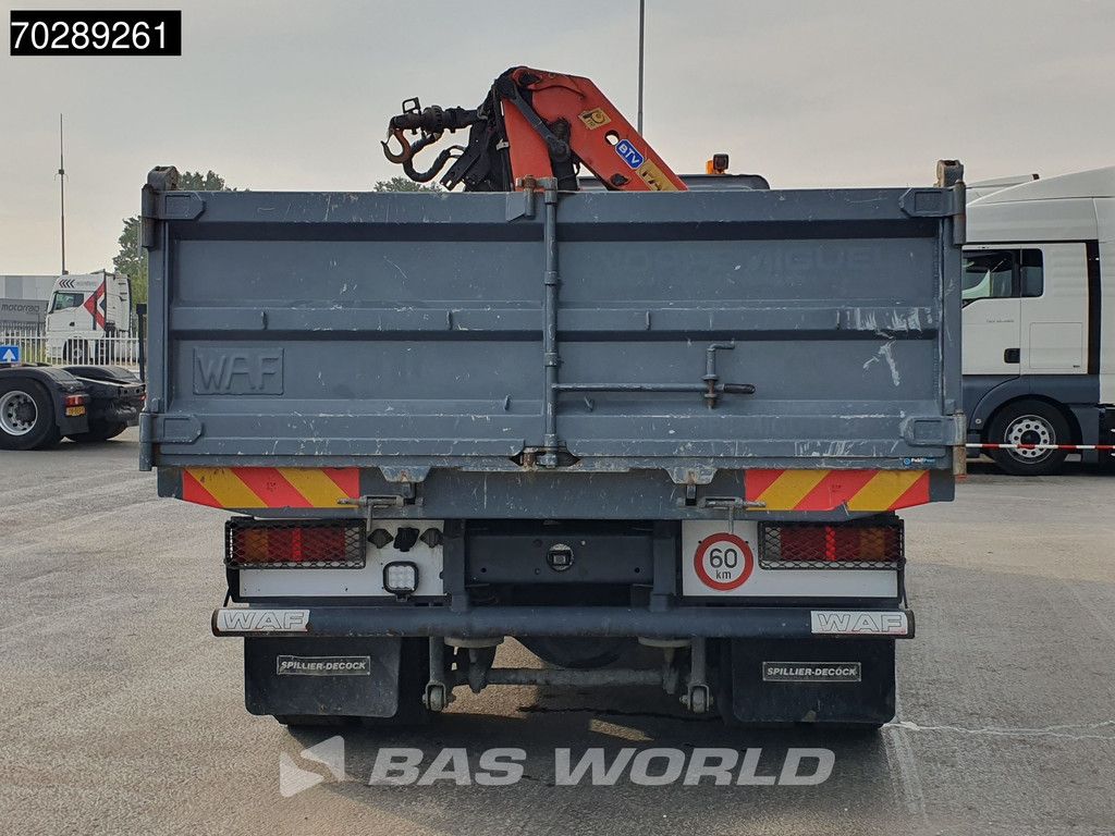 DAF FA75 CF75.250 4X2 Palfinger PK11000 Crane 8m3 tipper Manual Euro 4