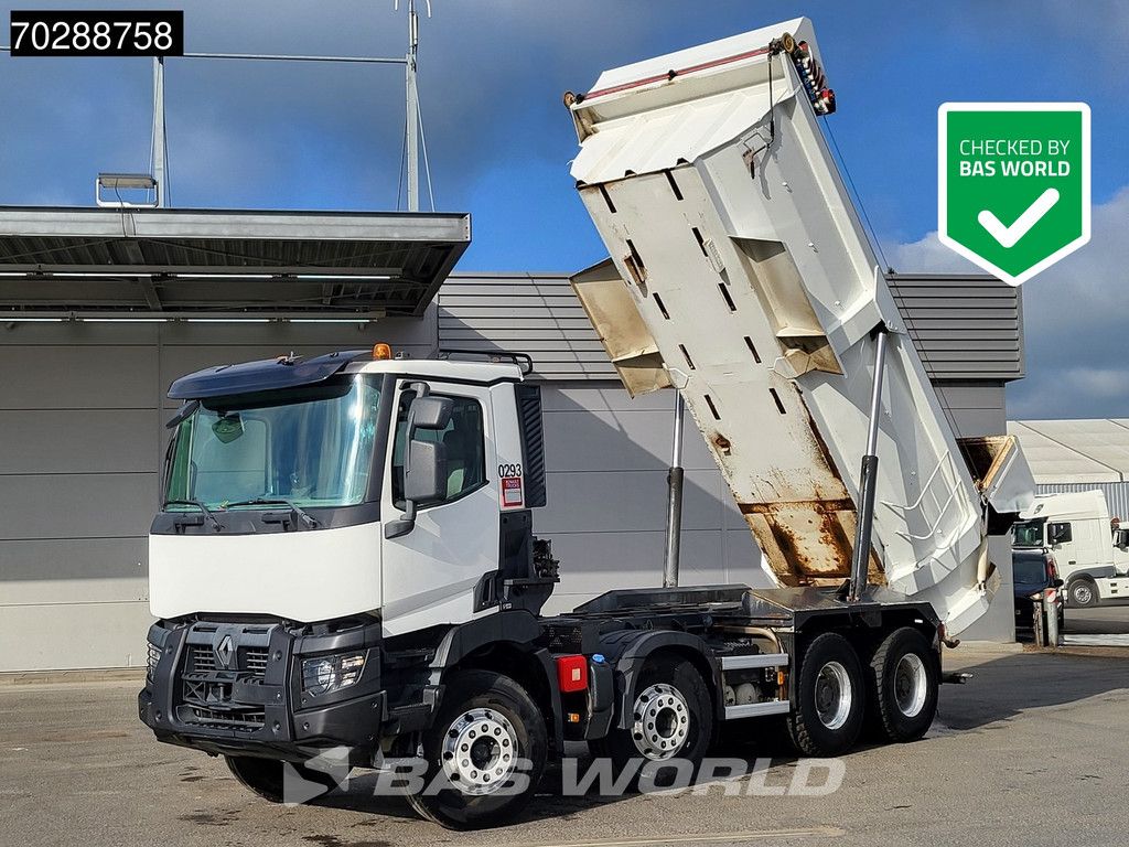 Renault C 430 8X4 15m3 FOREZ BENNE Steel suspension Big-Axle Automatic Euro 6