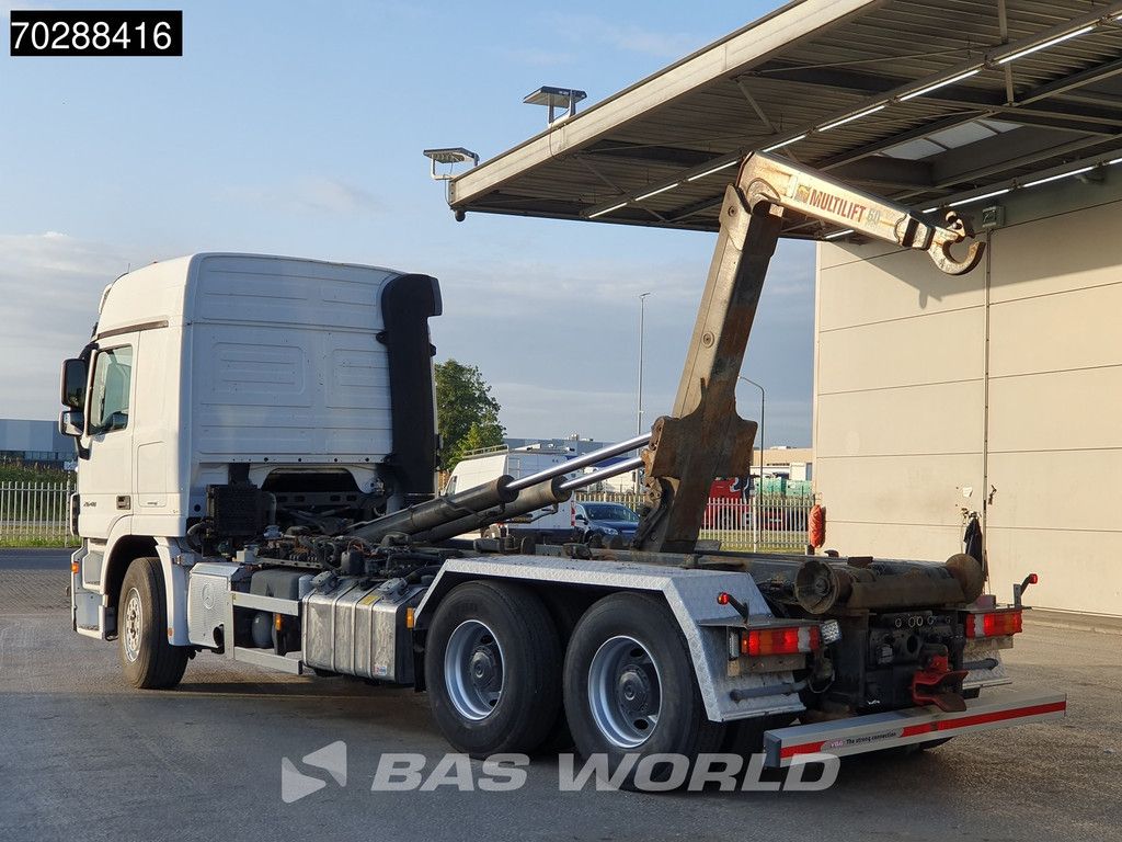 Mercedes Actros Actros 2648 6X4 HIAB XR20SL56 Hooklift Big-Axle Automatic Euro 5
