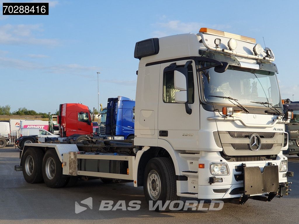 Mercedes Actros Actros 2648 6X4 HIAB XR20SL56 Hooklift Big-Axle Automatic Euro 5