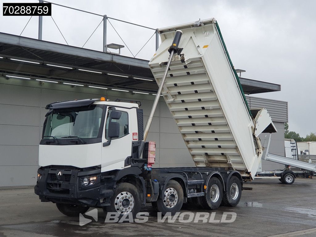 Renault C 430 8X4 18m3 Aluminium Tipper Big-Axle Steelsuspension Automatic Euro 6