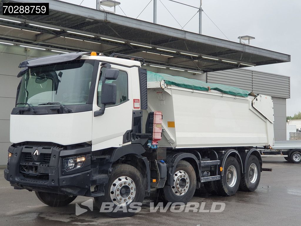 Renault C 430 8X4 18m3 Aluminium Tipper Big-Axle Steelsuspension Automatic Euro 6