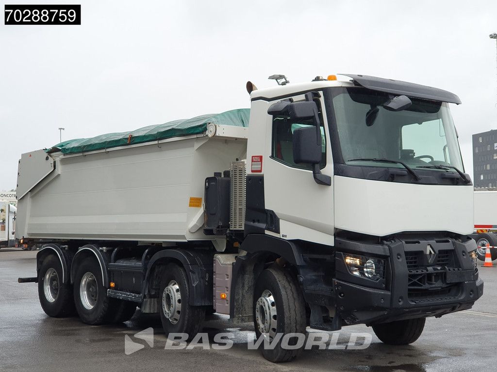 Renault C 430 8X4 18m3 Aluminium Tipper Big-Axle Steelsuspension Automatic Euro 6