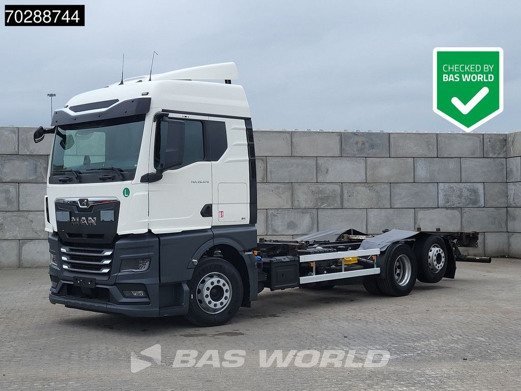 MAN TGX 26.470 6X2 BDF Retarder Lift Axle Standklima Automatic LED Euro 6