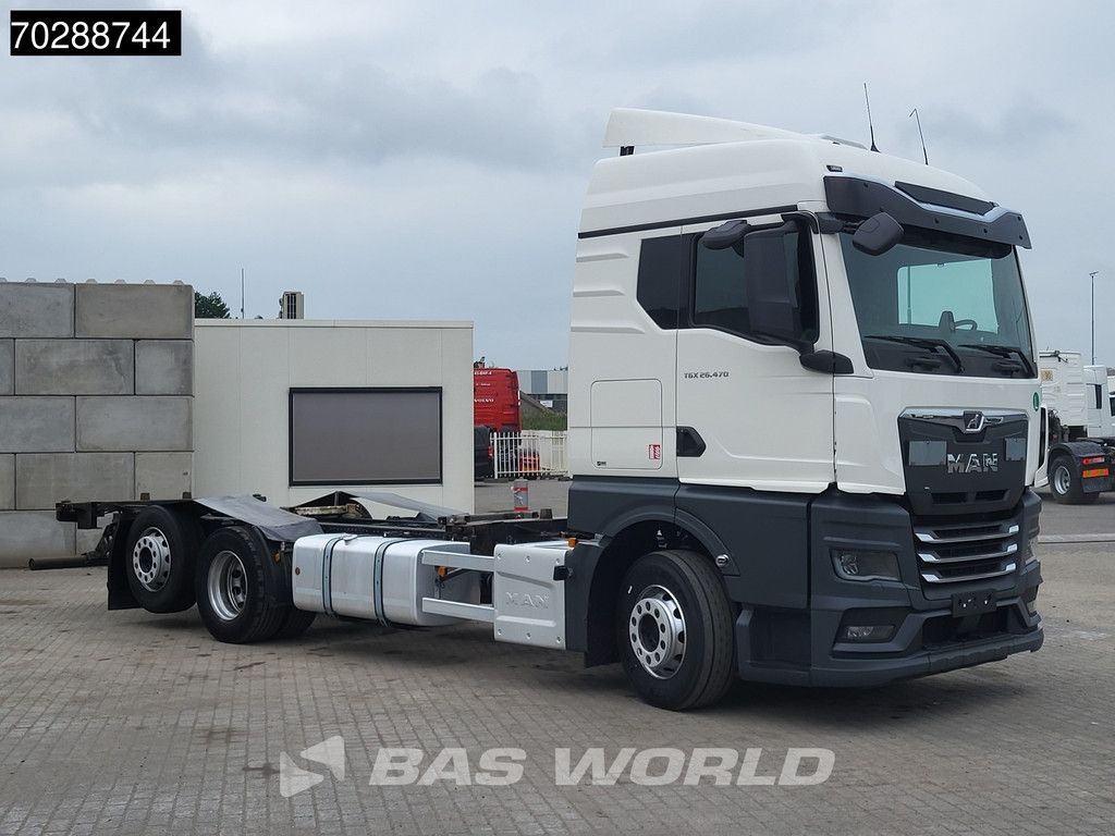 MAN TGX 26.470 6X2 BDF Retarder Lift Axle Standklima Automatic LED Euro 6