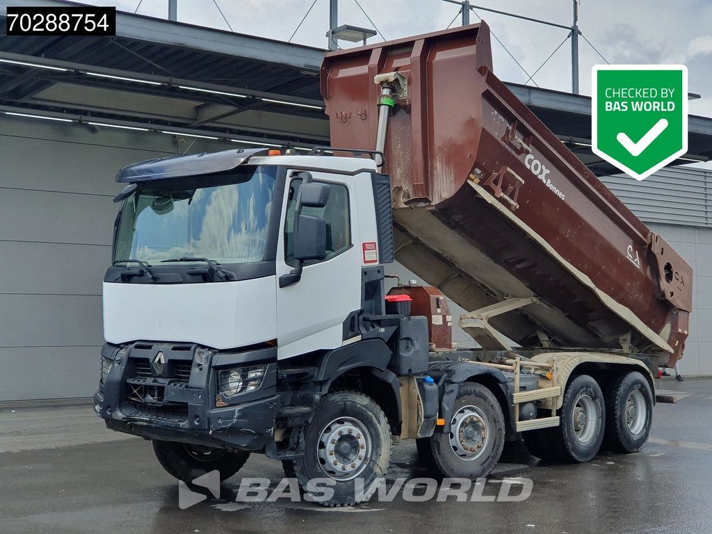 Renault K 440 8X4 18m3 Retarder Big-Axle Steelsuspension Automatic Euro 6