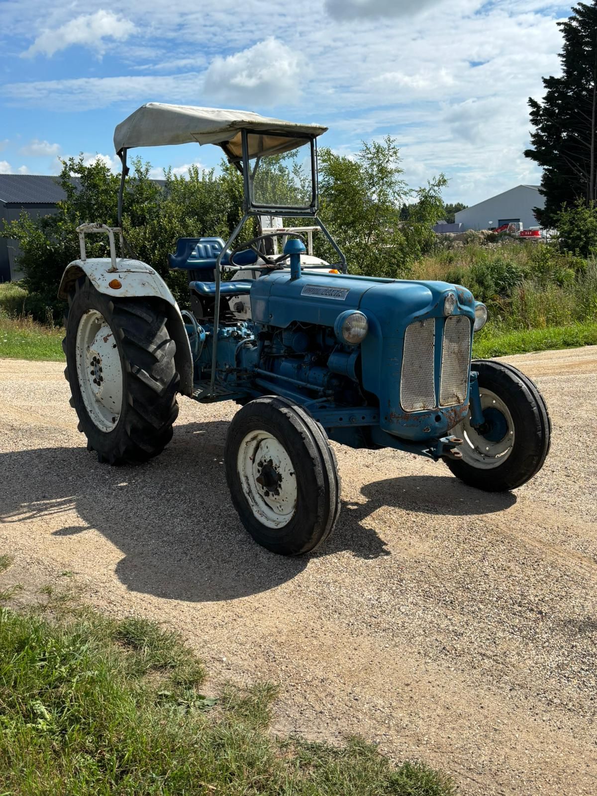 Fordson Dexta met scirocco pet