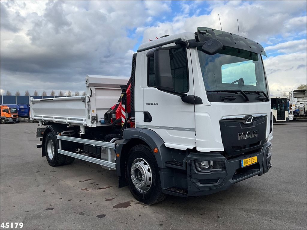 MAN TGM 18.320 Euro 6 Fassi 13 Tonmeter laadkraan NEW AND UNUSED!
