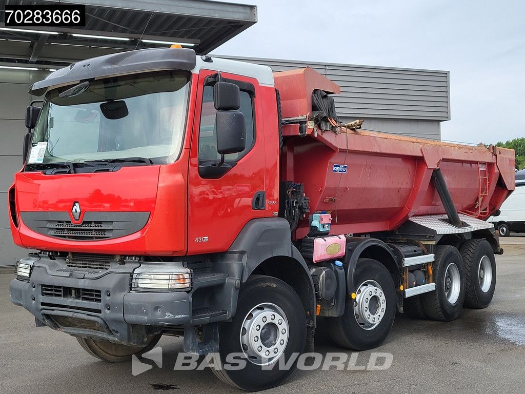 Renault Kerax 430 8X4 16m3 Forez Bennes tipper Full Steel Big-Axle Automatic Euro 5