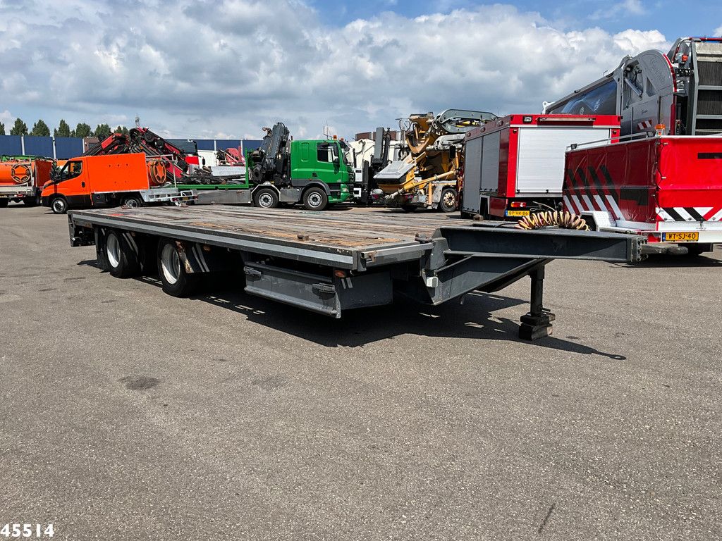 Draco DAMT 1600 2-assige vlakke aanhangwagen